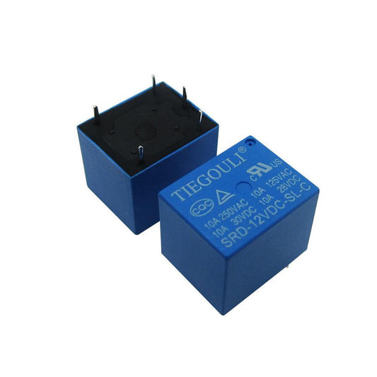 JMT-868170 5V Relay Module SRD-05VDC-SL-C with 10A Capacity and 5 Feet Lead Wire