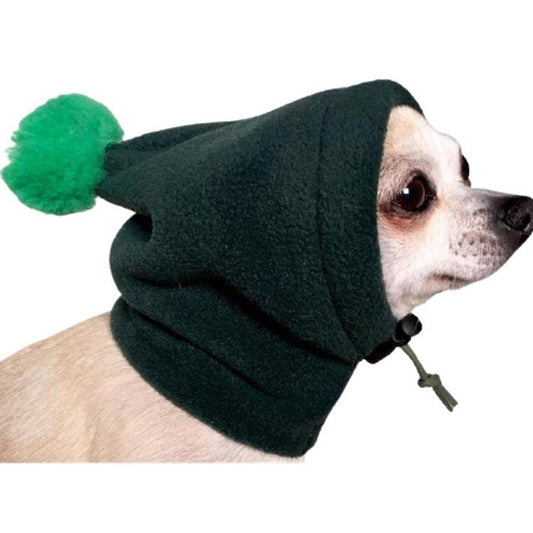 JMT-878986 Warm Shaker Velvet Pet Hat with Adjustable Drawstring - Winter Cap for Pets in Sizes S, M, L, XL