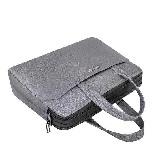 JMT-881098 Professional Waterproof Laptop Briefcase for Business Men, Customizable Logo, Polyester Material