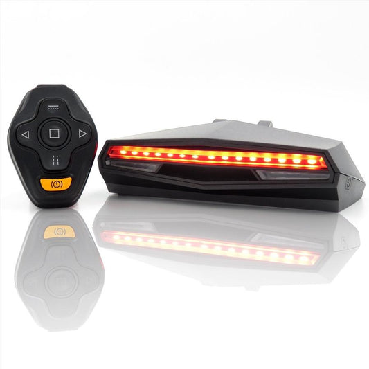 JMT-888202 Remote Control Tail Light for Bicycles - Enhanced Visibility and Safety
