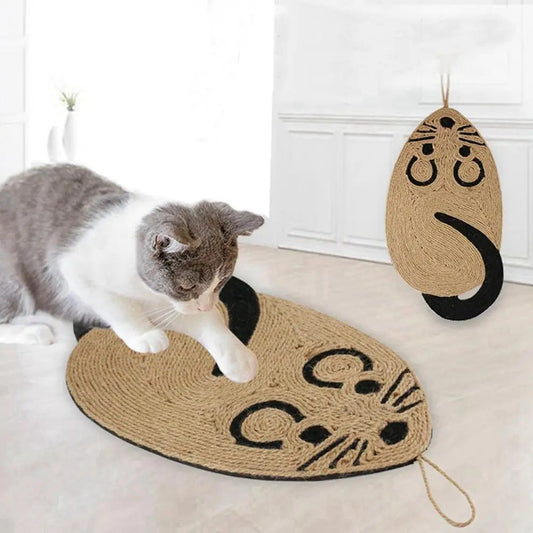 JMT-891402 Cat Scratching Pad with Skid-Proof Bottom - Durable Sisal and EVA Material for Nail Grinding and Play