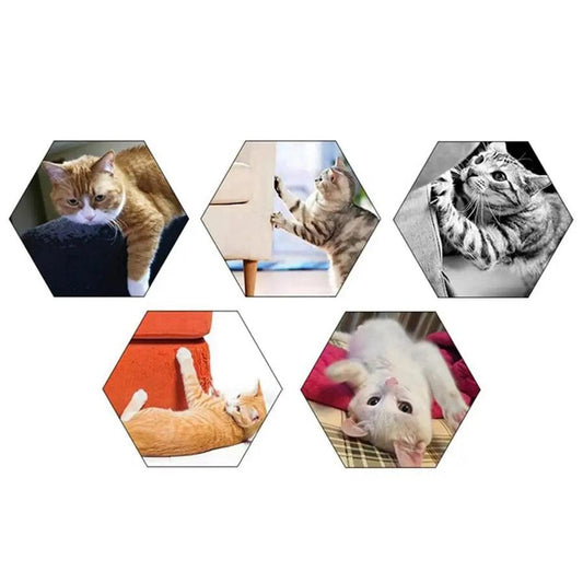 JMT-891402 Cat Scratching Pad with Skid-Proof Bottom - Durable Sisal and EVA Material for Nail Grinding and Play