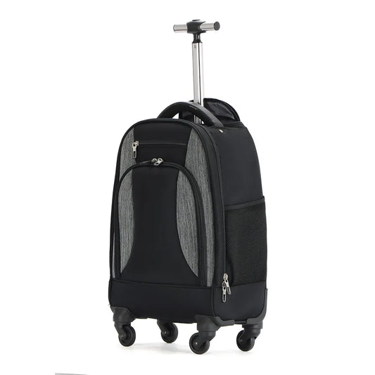 JMT-899210 Large Capacity Rolling Backpack Trolley for Business Travel