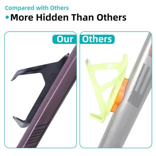 JMT-916362 Pneumatic Water Bottle Cage for Bicycles - Aerodynamic Design