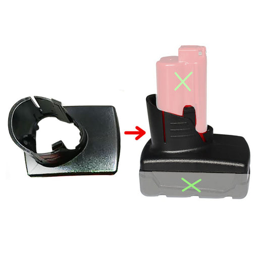 JMT-917898 Lithium Battery Shell for Milwaukee 48-11-2411 M12 Lithium-Ion Battery - Durable Plastic Construction