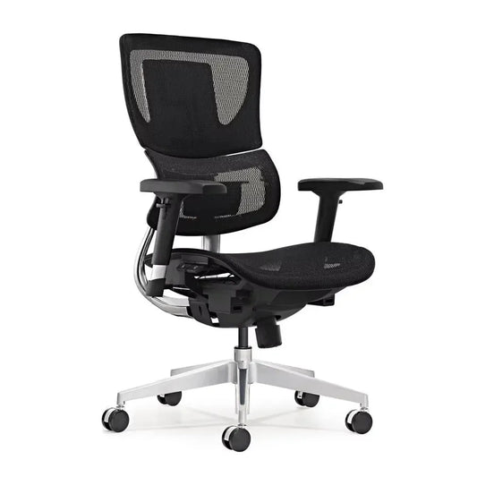 JMT-922634 Modern Ergonomic Mid-Back Office Mesh Chair with Adjustable Lift and Swivel Function for Conference Use