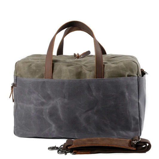 JMT-925898 Vintage Batik Canvas Travel Duffel Bag with Large Capacity and Multi-Colour Options