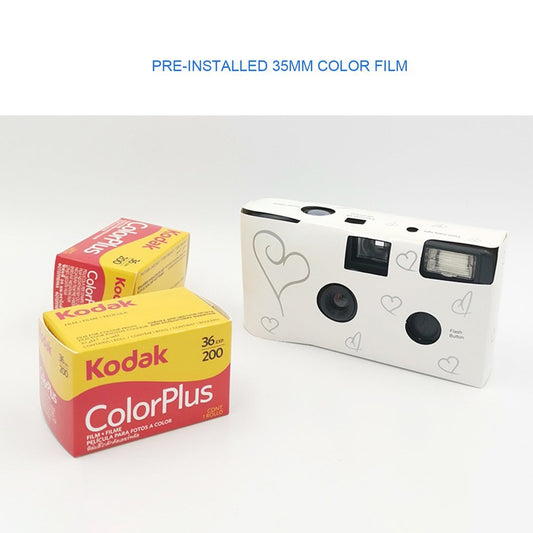 JMT-926026 Children's Disposable Film Camera with 3x Optical Zoom - Full Manual Operation, Compact Design