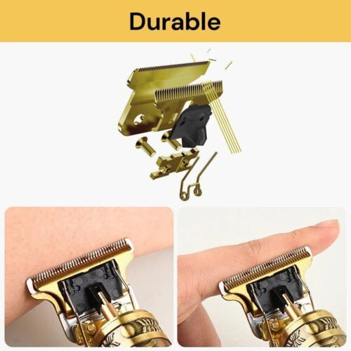 JMT-934794 Cordless Rechargeable Hair Clipper for Men with Washable Blades and LED Display