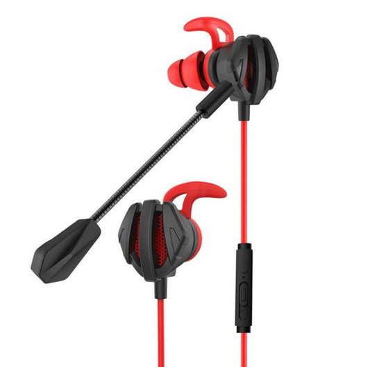 JMT-944906 In-Ear Gaming Earphones with Unilateral Microphone and Volume Control