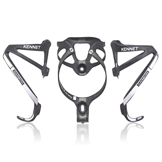 JMT-949130 Ultra-Lightweight Carbon Fiber Bottle Holder - 2 Pieces, Matte Finish, 6 Color Options