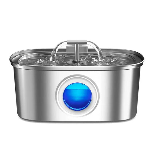 JMT-955338 Automatic 3.2L Stainless Steel Pet Water Fountain for Dogs and Cats