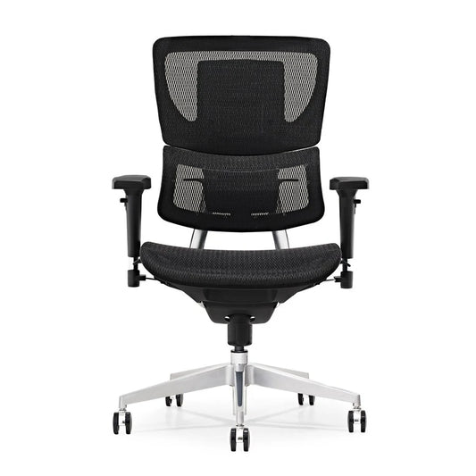 JMT-955402 Executive Mesh Office Chair with Headrest and Swivel Base for Computer and Conference Use
