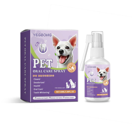 JMT-958346 Pet Oral Care Spray for Effective Dental Hygiene - 50ml