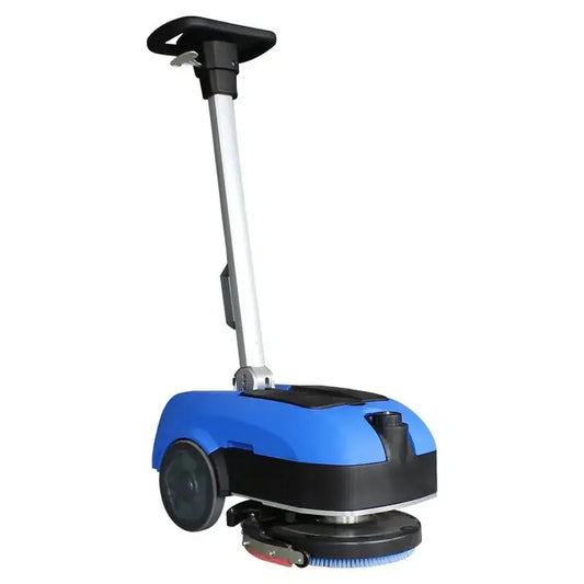 JMT-962186 180 Degree Rotating Brush Mini Walk Behind Floor Scrub Cleaning Machine