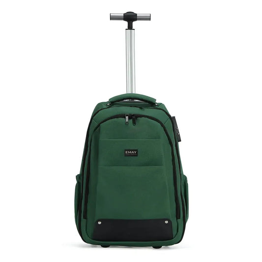 JMT-964746 Custom Carry-On Trolley Backpack with Wheels for Air Travel