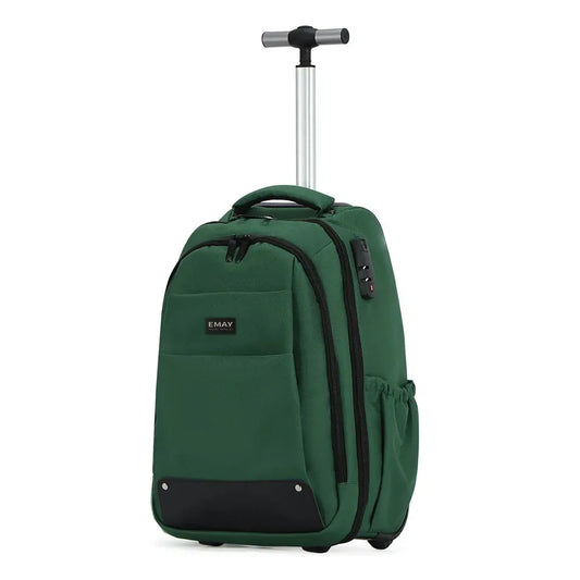 JMT-964746 Custom Carry-On Trolley Backpack with Wheels for Air Travel