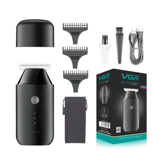 JMT-967562 USB Rechargeable Portable Hair Clipper with Stainless Steel Blade and Accessories
