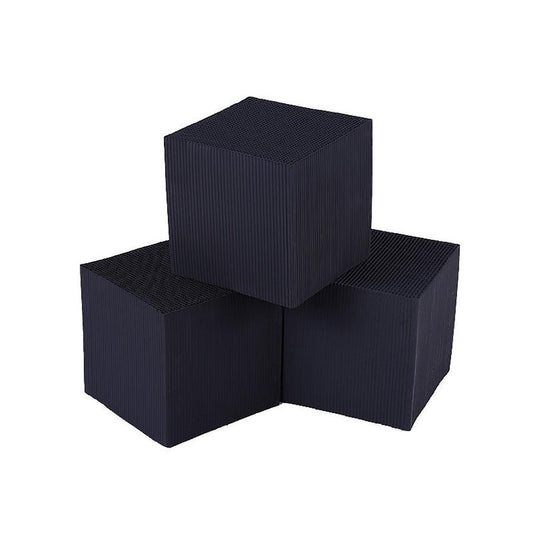 JMT-969802 Activated Carbon Water Purification Cubes for Fish Tanks - Honeycomb Design, Various Sizes Available