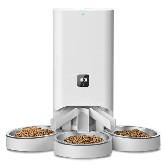 JMT-976906 Smart Automatic Pet Feeder with Adjustable Portion Control for Cats