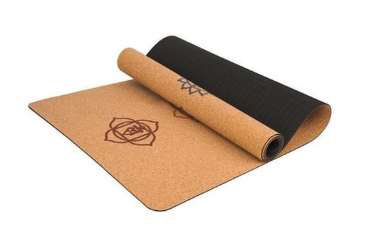 JMT-983178 7 Chakra Cork Yoga Mat for Balanced Energy and Eco-Friendly Practice