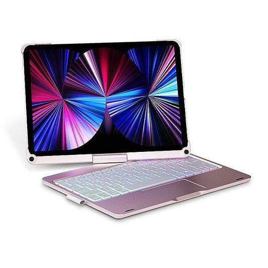 JMT-2502 Rotatable iPad Keyboard Case with Power Bank