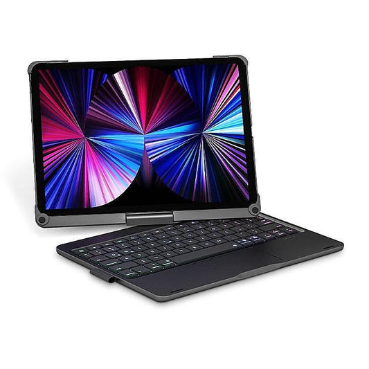 JMT-2502 Rotatable iPad Keyboard Case with Power Bank