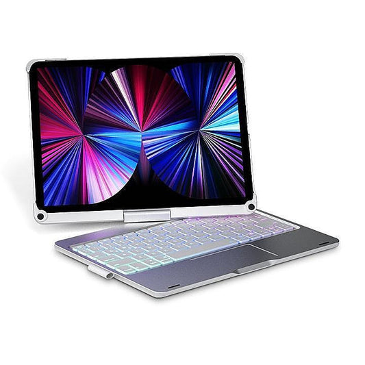 JMT-2502 Rotatable iPad Keyboard Case with Power Bank