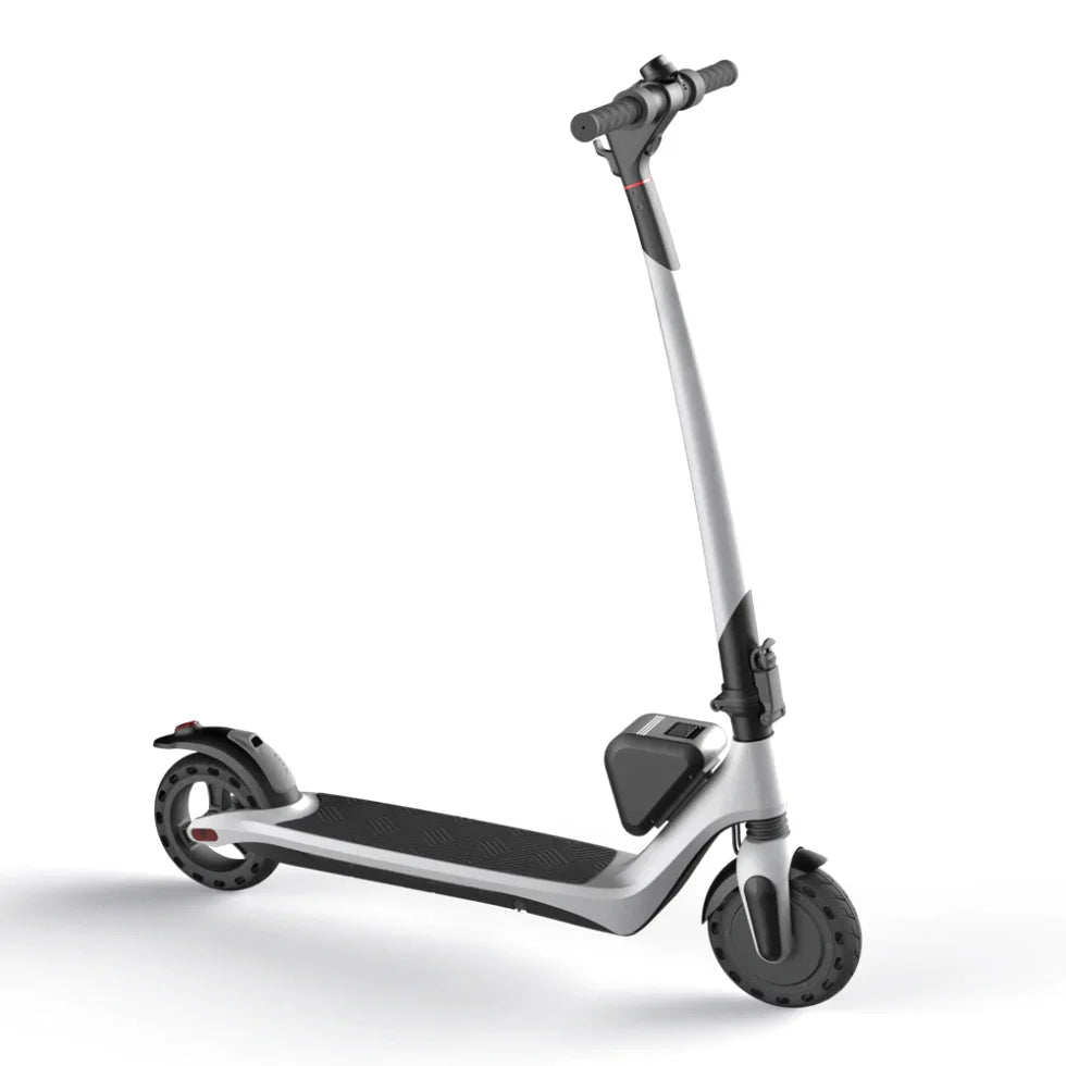 MX-A3 Plus 27.9 Miles 36V 13Ah 468Wh 350W Single-Motor Drive Extended-Range Foldable Electric Scooter - White