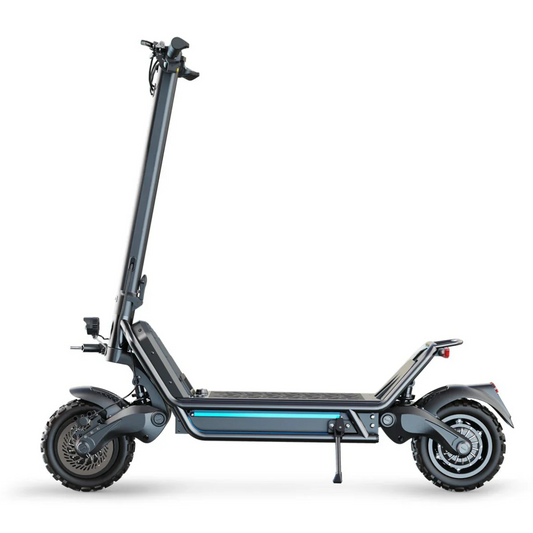 MX-E6M 54.9 Miles 60V 31.5Ah 1890Wh 3200W Dual-Motor Drive Long-Range Off-Road Electric Scooter - Black