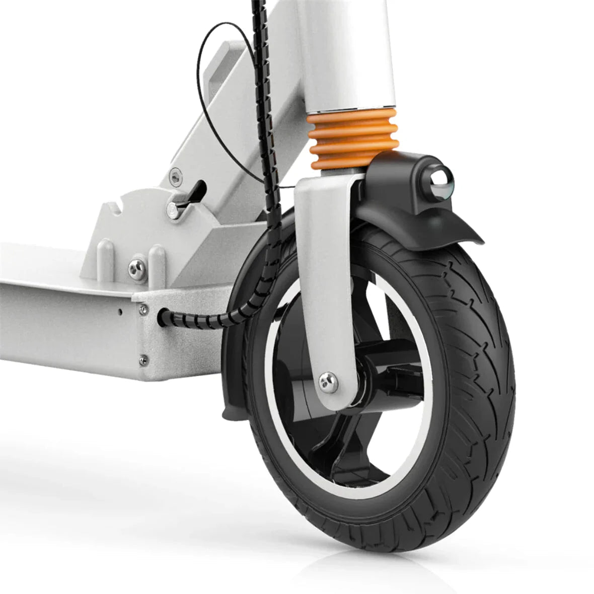MX-F7M 47.8 Miles 48V 24Ah 1152Wh 500W Single-Motor Drive Long-Range Foldable Electric Scooter - White