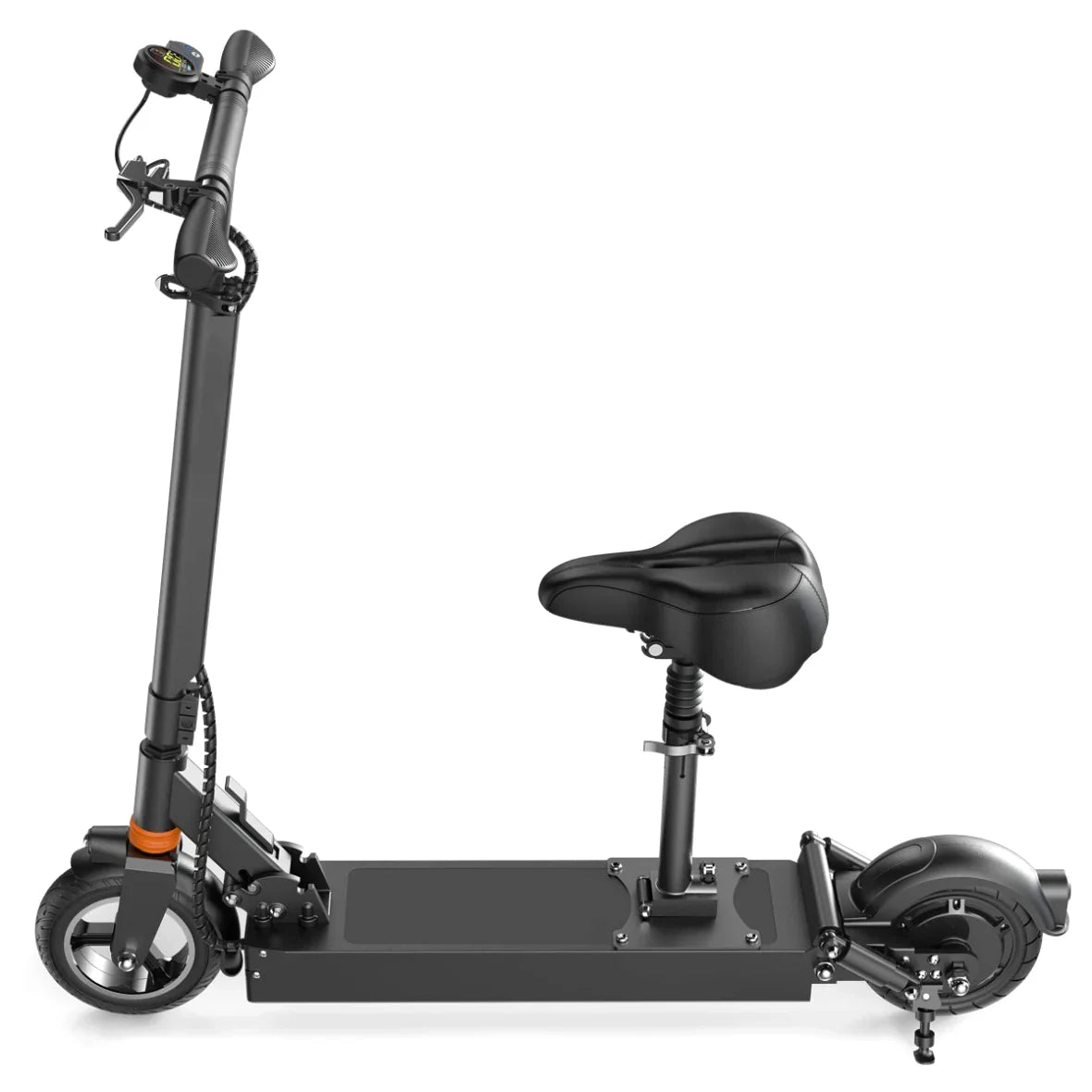 MX-F7S Pro 52.9 Miles 48V 26Ah 1248Wh 600W Single-Motor Drive Long-Range Foldable Electric Scooter - Black