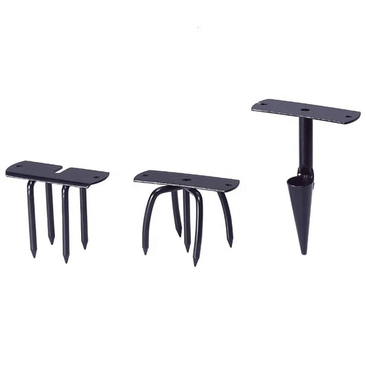 JMT-934410 Interchangeable Lawn Care Tool Set with Cultivator, Weeder, Bulb Planter, and Aerator Heads