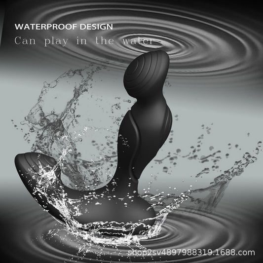 JMT-491613 Wireless Remote Control Silicone Prostate Massager with ABS Design