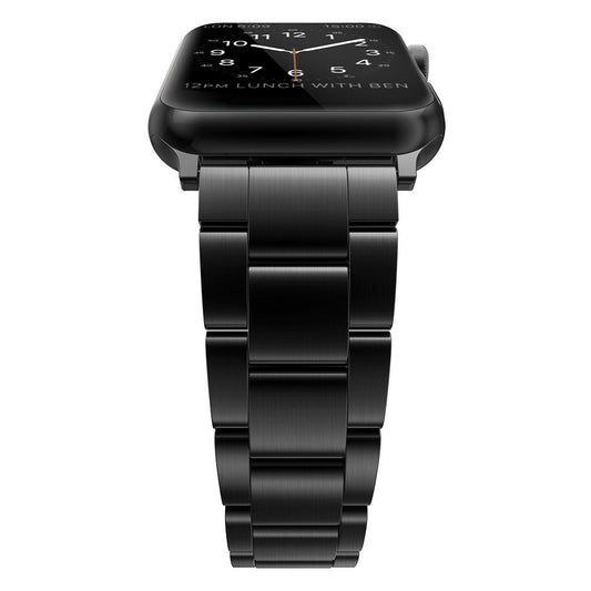 JMT-769565 Three Beads Stainless Steel Strap for Apple Watch Series 1/2