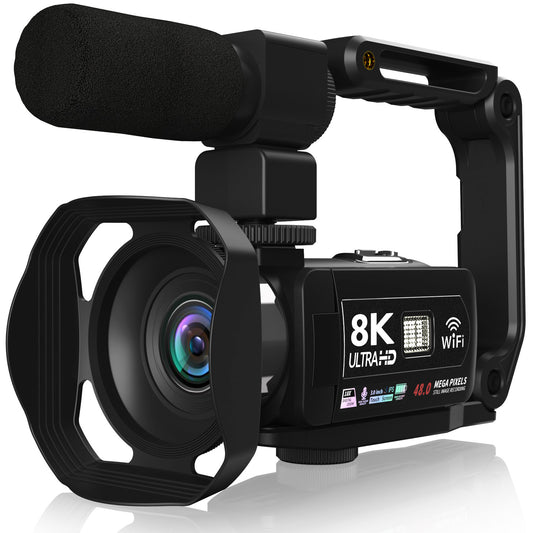 8KWIFI HD Digital Camera Touch Screen Handheld Automatic