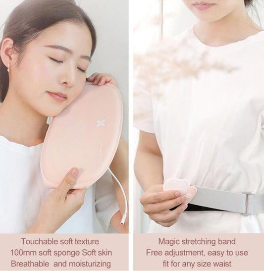 JMT-161629 Rechargeable Menstrual Pain Relief Patch with Adjustable Heating and Massage Settings