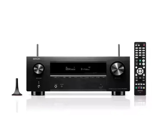 JMT-374218 AVR-X2800H 7.2 Channel 8K Ultra HD AV Surround Receiver - Black, AC 100V