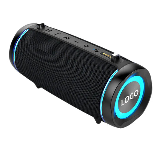 JMT-545610 Portable Wireless Outdoor Subwoofer Sound Bar with Dual Heavy Bass Radiators and IPX7 Waterproofing