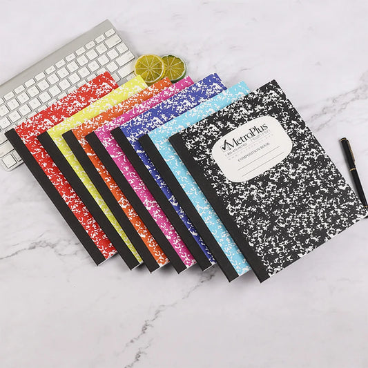 JMT-239242 Custom Printed A5 Academic Composition Notebook with 30 Pages of 80gsm Woodfree Ivory Paper
