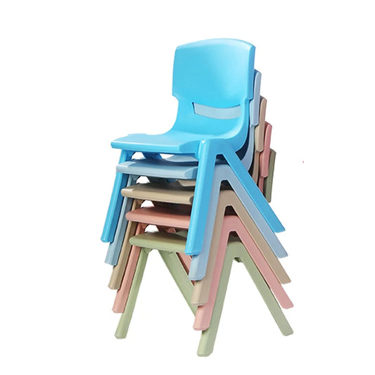 JMT-334282 Colourful Stackable PP Plastic Chairs for Kids – Indoor Use Furniture
