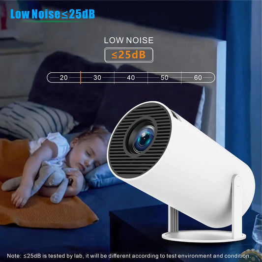 JMT-624010 Compact K5 3566 Projector for Home, Office, and Bedroom Wall Projection