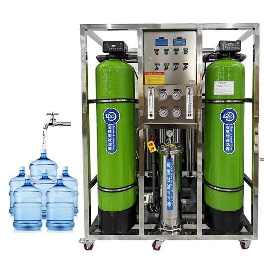 JMT-728906 2000 LPH Industrial Reverse Osmosis Water Purification System for Groundwater Filtration