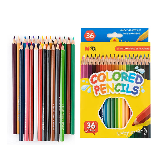 JMT-027978 12 Pack Coloured Pencils Set for Art and School Use Ideal for Students and Kids