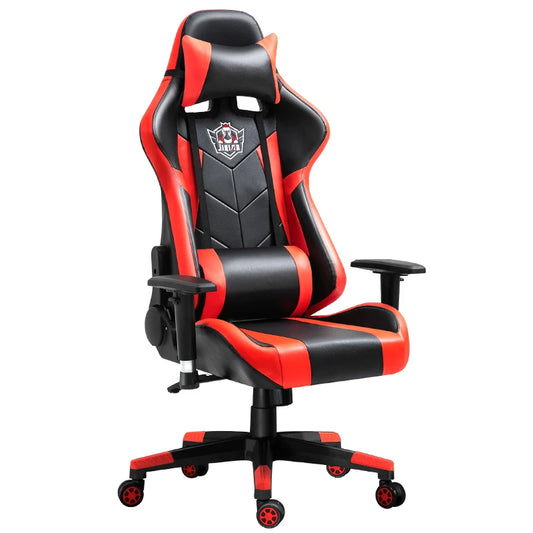 JMT-075594 Ergonomic Racing Style Gaming Chair with Adjustable Backrest and Height for Office and Computer Use