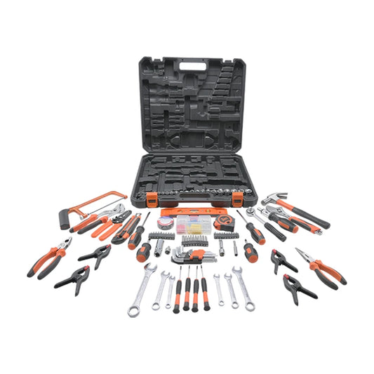 JMT-603594 157-Piece Multipurpose Hand Tool Set for Household Maintenance and Repairs