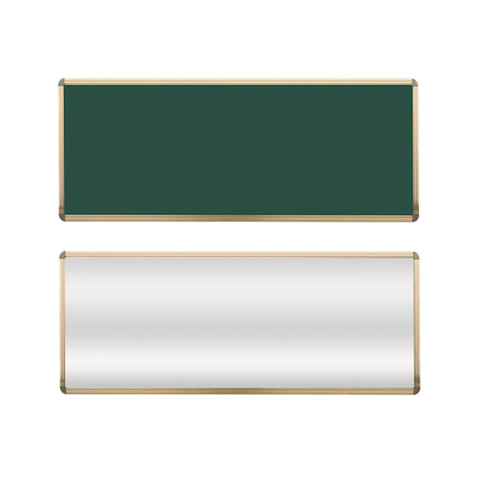 JMT-666378 Customisable Classroom Chalk Blackboard - 100x200cm Green and Black