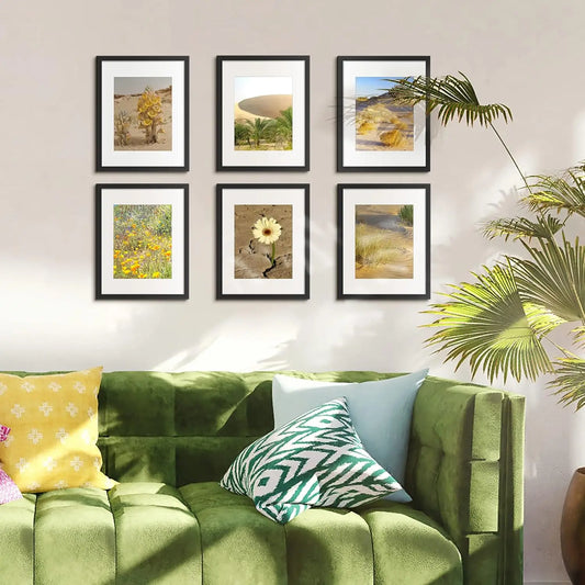 JMT-093130 A4 Black Decorative Wall Photo Frame - Custom MDF Size for Elegant Home Decoration