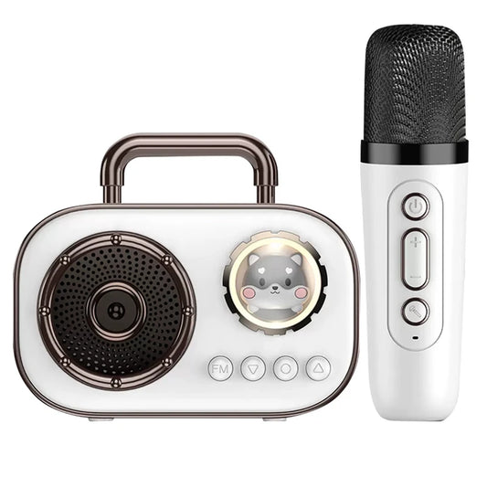JMT-002058 Portable Mini Karaoke Speaker for Home and Outdoor Use – Wireless Family Singing Device