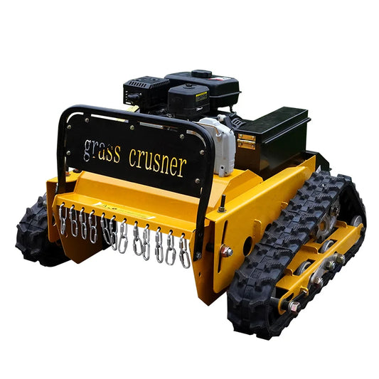 JMT-245130 Remote Control Mini Robotic Lawn Mower - Efficient Grass Cutter for All Terrain Usage